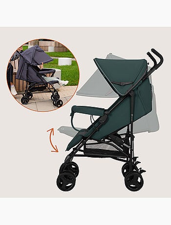 LIONELO Elia Compacte Buggy - Lichtgewicht - Inklapbaar - Muggennet - 6-36 Maanden