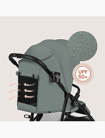 LIONELO Emerald Compacte Buggy - Lichtgewicht - Vering - Grote Boodschappenmand