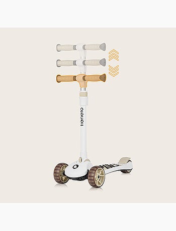 LIONELO Franky 2-in-1 Loopfiets & Step - Lichtgevende Wielen - Tot 50 kg - Mandje