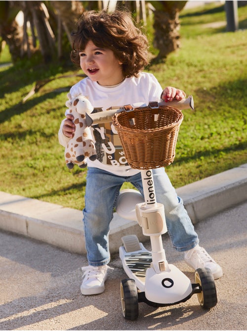 LIONELO Franky 2-in-1 Loopfiets & Step - Lichtgevende Wielen - Tot 50 kg - Mandje - Kiabi LIONELO Franky 2-in-1 Loopfiets & Step - Lichtgevende Wielen - Tot 50 kg - Mandje - Kiabi