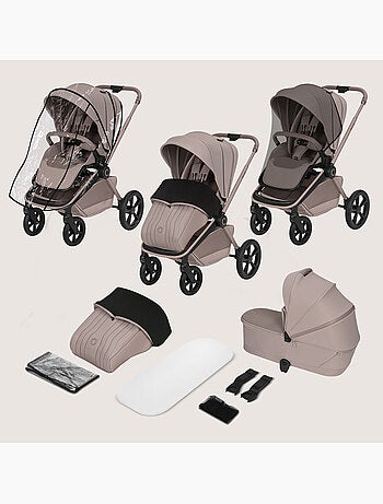 LIONELO Freya 2-in-1-kinderwagen - Kinderwagen - Reiswieg - Opvouwbare reiswieg met onderstel