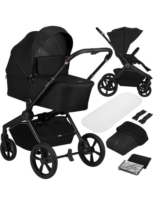 LIONELO Freya 2-in-1-kinderwagen - Kinderwagen - Reiswieg - Opvouwbare reiswieg met onderstel - Kiabi LIONELO Freya 2-in-1-kinderwagen - Kinderwagen - Reiswieg - Opvouwbare reiswieg met onderstel - Kiabi