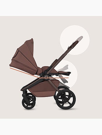 LIONELO Freya 3-in-1 Kinderwagen - Met Reiswieg, Autostoel en Regenhoes