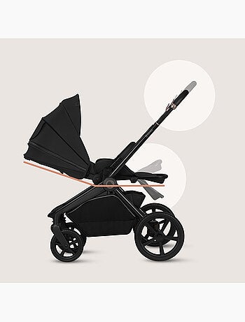 LIONELO Freya 3-in-1 Kinderwagen - Met Reiswieg, Autostoel en Regenhoes