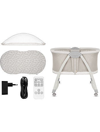 LIONELO Gaya 2-in-1 babywieg - Opvouwbaar - 4 wielen - Hor
