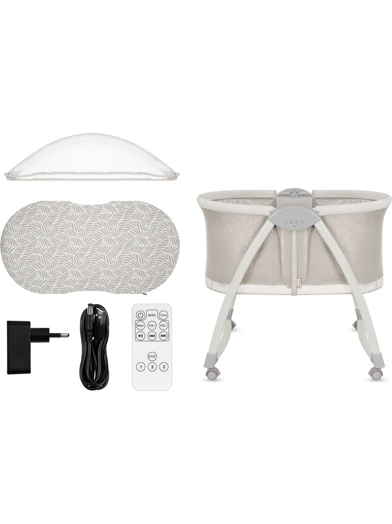 LIONELO Gaya 2-in-1 babywieg - Opvouwbaar - 4 wielen - Hor Lichtbeige - Kiabi