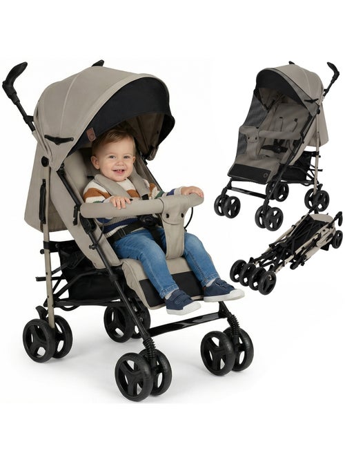 LIONELO Irma Compacte Buggy - 6-36 Maanden - Inclusief Muggennet - Lichtgewicht - Kiabi LIONELO Irma Compacte Buggy - 6-36 Maanden - Inclusief Muggennet - Lichtgewicht - Kiabi