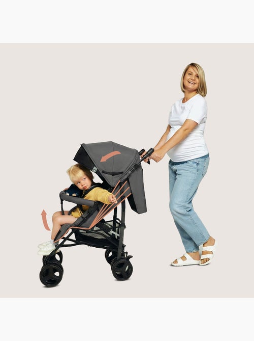 LIONELO Irma Compacte Buggy - 6-36 Maanden - Inclusief Muggennet - Lichtgewicht - Kiabi LIONELO Irma Compacte Buggy - 6-36 Maanden - Inclusief Muggennet - Lichtgewicht - Kiabi