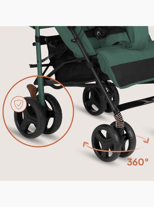 LIONELO Irma Compacte Buggy - 6-36 Maanden - Inclusief Muggennet - Lichtgewicht - Kiabi LIONELO Irma Compacte Buggy - 6-36 Maanden - Inclusief Muggennet - Lichtgewicht - Kiabi