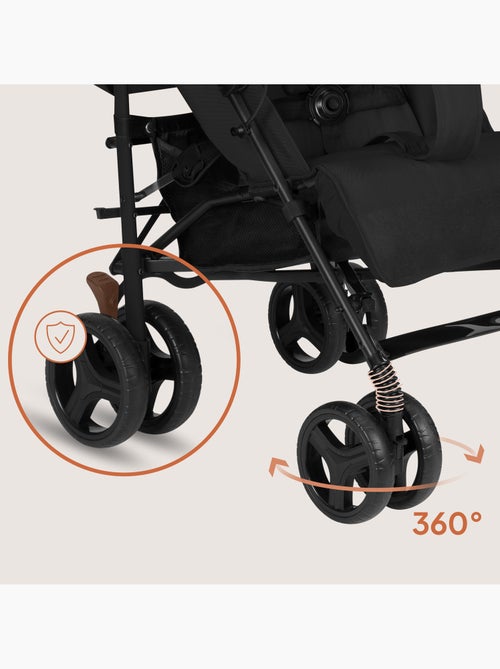 LIONELO Irma Compacte Buggy - 6-36 Maanden - Inclusief Muggennet - Lichtgewicht - Kiabi LIONELO Irma Compacte Buggy - 6-36 Maanden - Inclusief Muggennet - Lichtgewicht - Kiabi