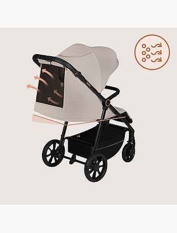 LIONELO Iva All-Terrain Kinderwagen - Premium Materiaal - Tot 22 kg - Ruim Ontwerp