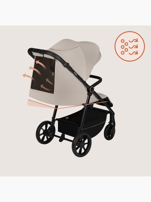 LIONELO Iva All-Terrain Kinderwagen - Premium Materiaal - Tot 22 kg - Ruim Ontwerp - Kiabi LIONELO Iva All-Terrain Kinderwagen - Premium Materiaal - Tot 22 kg - Ruim Ontwerp - Kiabi