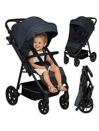 LIONELO Iva All-Terrain Kinderwagen - Premium Materiaal - Tot 22 kg - Ruim Ontwerp