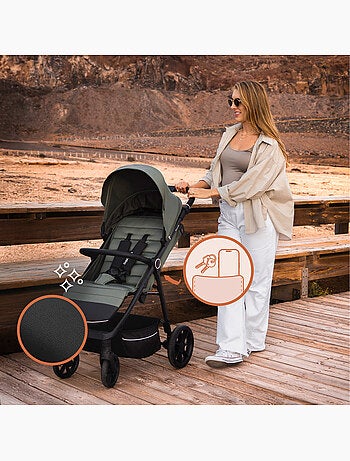 LIONELO Iva All-Terrain Kinderwagen - Premium Materiaal - Tot 22 kg - Ruim Ontwerp