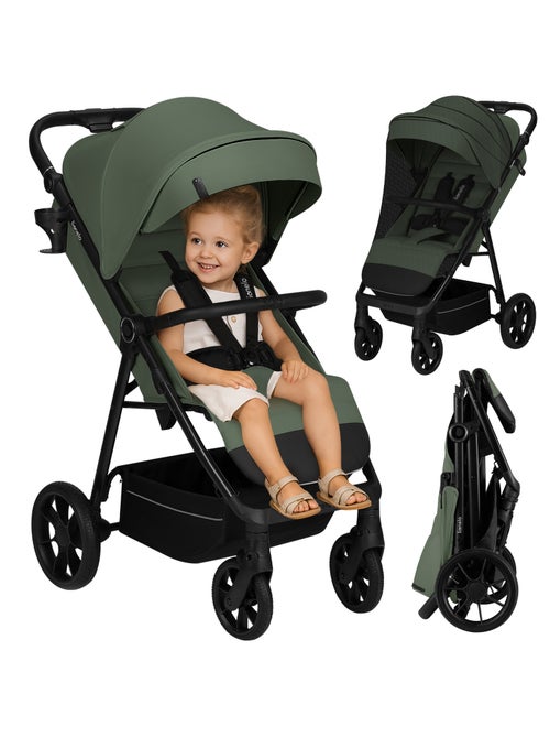 LIONELO Iva All-Terrain Kinderwagen - Premium Materiaal - Tot 22 kg - Ruim Ontwerp - Kiabi LIONELO Iva All-Terrain Kinderwagen - Premium Materiaal - Tot 22 kg - Ruim Ontwerp - Kiabi