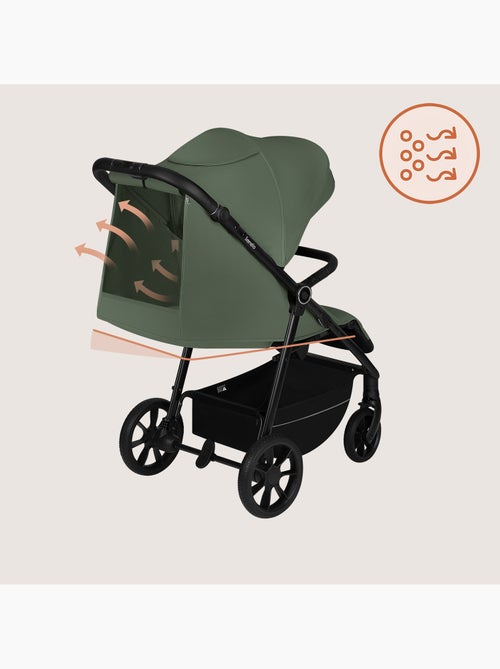 LIONELO Iva All-Terrain Kinderwagen - Premium Materiaal - Tot 22 kg - Ruim Ontwerp - Kiabi LIONELO Iva All-Terrain Kinderwagen - Premium Materiaal - Tot 22 kg - Ruim Ontwerp - Kiabi
