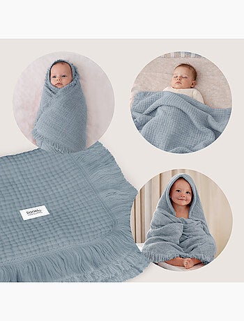LIONELO Katoenen Babydeken - 70x100 cm - 100% Katoen - 280 g/m²