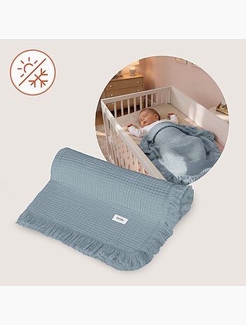 LIONELO Katoenen Babydeken - 70x100 cm - 100% Katoen - 280 g/m²