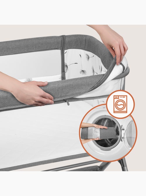 LIONELO Leonie Plus 3-in-1 co-sleeping babybedje - Wieg - In hoogte en hoek verstelbaar - Kiabi LIONELO Leonie Plus 3-in-1 co-sleeping babybedje - Wieg - In hoogte en hoek verstelbaar - Kiabi