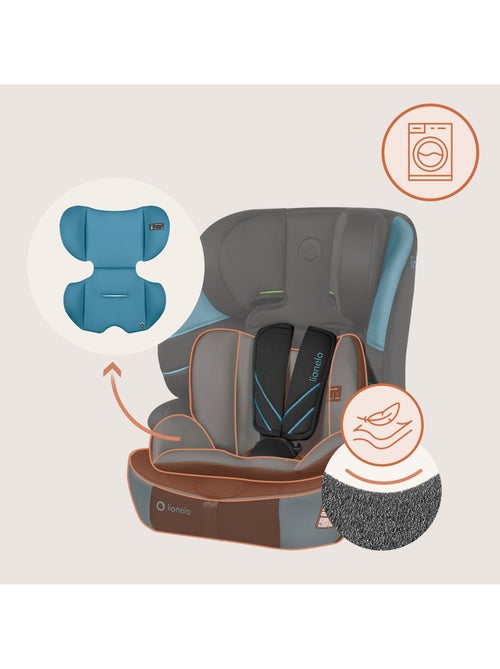 LIONELO Levi Fix i-Size Autostoeltje - ISOFIX - 76-150 cm - Groep 1/2/3 - Kiabi LIONELO Levi Fix i-Size Autostoeltje - ISOFIX - 76-150 cm - Groep 1/2/3 - Kiabi