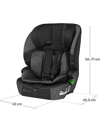 LIONELO Levi Fix i-Size Autostoeltje - ISOFIX - 76-150 cm - Groep 1/2/3