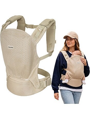 LIONELO Margareet Air Draagzak - Ademend - 3 Draagposities - Met Capuchon