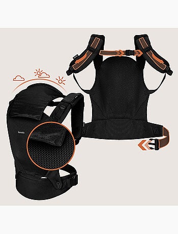 LIONELO Margareet Air Draagzak - Ademend - 3 Draagposities - Met Capuchon