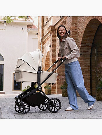 LIONELO Mika Plus 2-in-1 combinatiekinderwagen – Set met kinderwagen, reiswieg – Accessoires