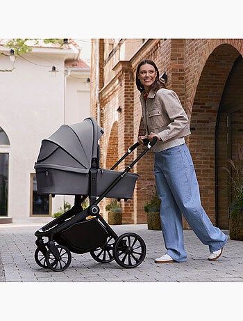 LIONELO Mika Plus 2-in-1 combinatiekinderwagen – Set met kinderwagen, reiswieg – Accessoires