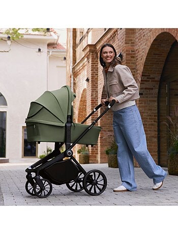 LIONELO Mika Plus 2-in-1 combinatiekinderwagen – Set met kinderwagen, reiswieg – Accessoires