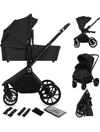 LIONELO Mika Plus 2-in-1 combinatiekinderwagen – Set met kinderwagen, reiswieg – Accessoires