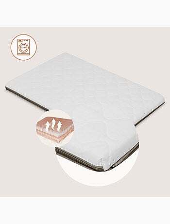 LIONELO Mila 2-in-1 reisbedje - Ultralicht - Babybedje - Matras van 4 cm - Inclusief tas
