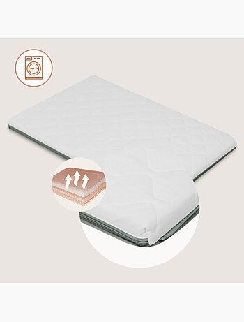 LIONELO Mila 2-in-1 reisbedje - Ultralicht - Babybedje - Matras van 4 cm - Inclusief tas