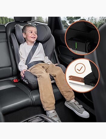 LIONELO Neal i-Size Autostoeltje - ISOFIX - Brede Zitting - Bekerhouder - Verstelbaar - 100-150 cm