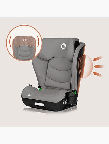 LIONELO Neal i-Size Autostoeltje - ISOFIX - Brede Zitting - Bekerhouder - Verstelbaar - 100-150 cm