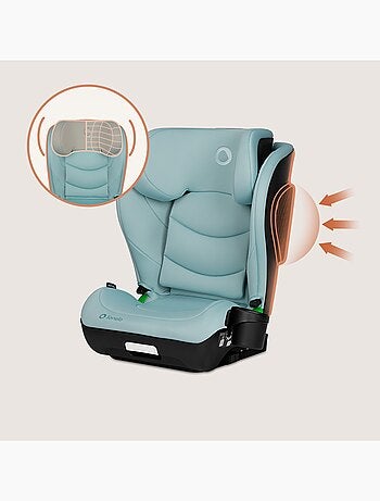 LIONELO Neal i-Size Autostoeltje - ISOFIX - Brede Zitting - Bekerhouder - Verstelbaar - 100-150 cm