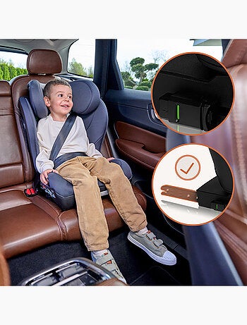 LIONELO Neal i-Size Autostoeltje - ISOFIX - Brede Zitting - Bekerhouder - Verstelbaar - 100-150 cm