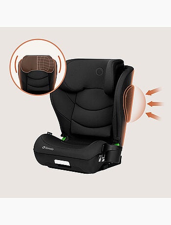 LIONELO Neal i-Size Autostoeltje - ISOFIX - Brede Zitting - Bekerhouder - Verstelbaar - 100-150 cm