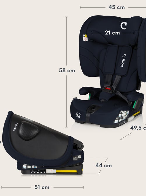 LIONELO Nelly i-Size Autostoeltje - ISOFIX - Inklapbaar - TopTether - 76-150 cm - Kiabi LIONELO Nelly i-Size Autostoeltje - ISOFIX - Inklapbaar - TopTether - 76-150 cm - Kiabi