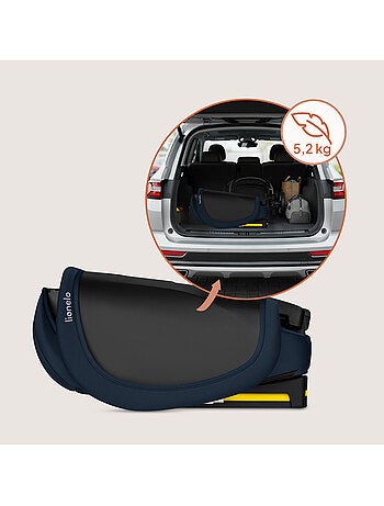 LIONELO Orin i-Size Inklapbaar Autostoeltje - ISOFIX - 100-150 cm - Licht