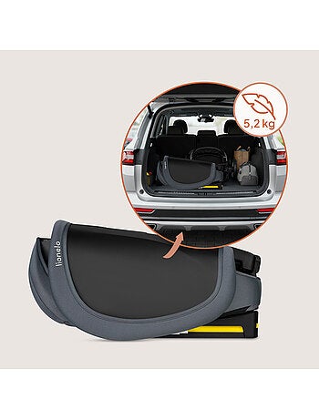 LIONELO Orin i-Size Inklapbaar Autostoeltje - ISOFIX - 100-150 cm - Licht