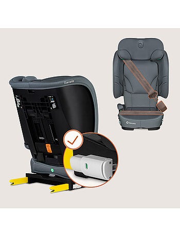 LIONELO Orin i-Size Inklapbaar Autostoeltje - ISOFIX - 100-150 cm - Licht