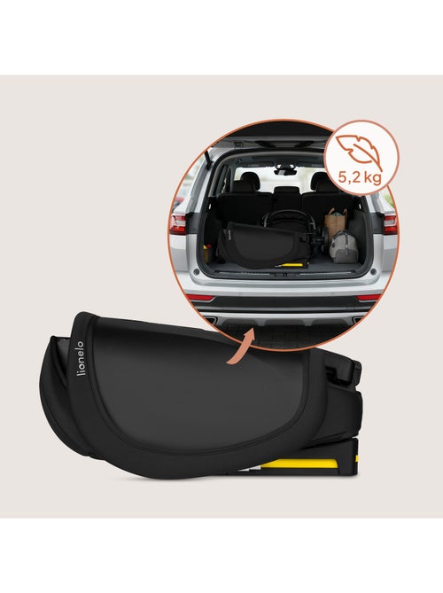 LIONELO Orin i-Size Inklapbaar Autostoeltje - ISOFIX - 100-150 cm - Licht - Kiabi