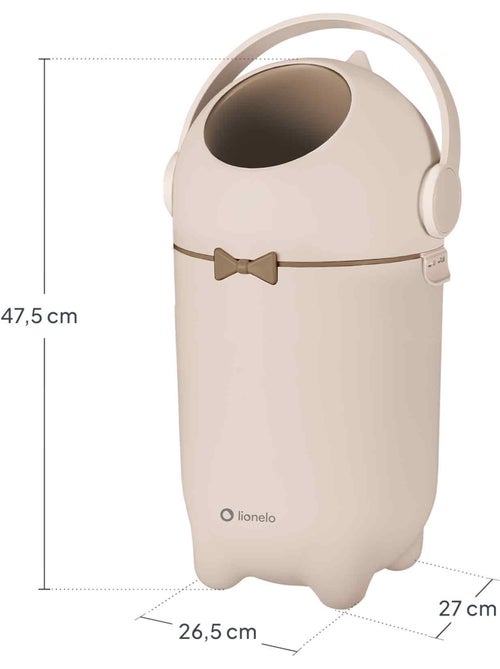 LIONELO Purebin Luieremmer - Geurdicht - 10 L - Voor Universele Zakken - Kiabi LIONELO Purebin Luieremmer - Geurdicht - 10 L - Voor Universele Zakken - Kiabi