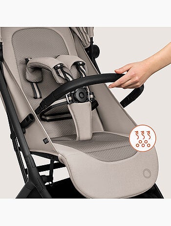 LIONELO Sia 2-in-1-kinderwagen - Ultralicht - Compact pakket - Reiswieg - Regenhoes - Hor