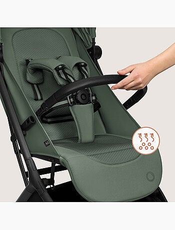 LIONELO Sia 2-in-1-kinderwagen - Ultralicht - Compact pakket - Reiswieg - Regenhoes - Hor