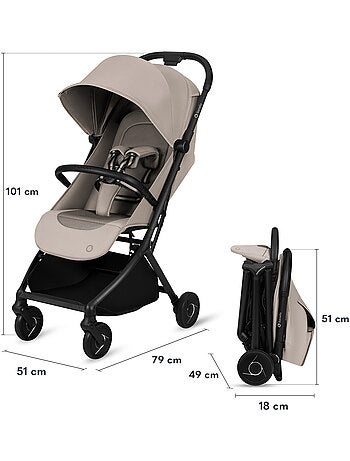 LIONELO Sia Ultracompacte Buggy - Lichtgewicht 5.9 kg - Vliegtuig Geschikt