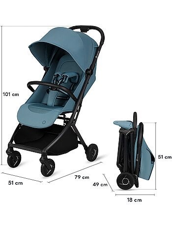 LIONELO Sia Ultracompacte Buggy - Lichtgewicht 5.9 kg - Vliegtuig Geschikt