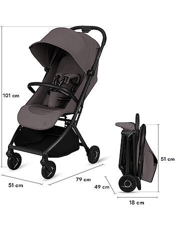 LIONELO Sia Ultracompacte Buggy - Lichtgewicht 5.9 kg - Vliegtuig Geschikt