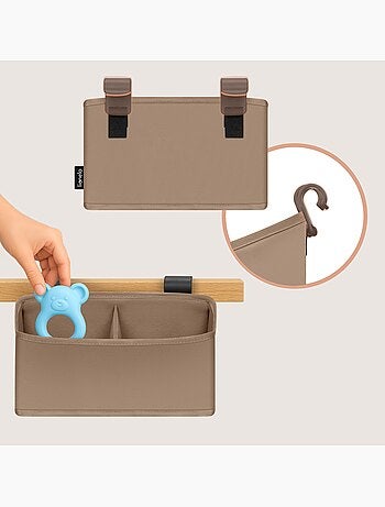 LIONELO Sidepocket Hangende Bedorganizer - Voor Luiers - Opbergmandje